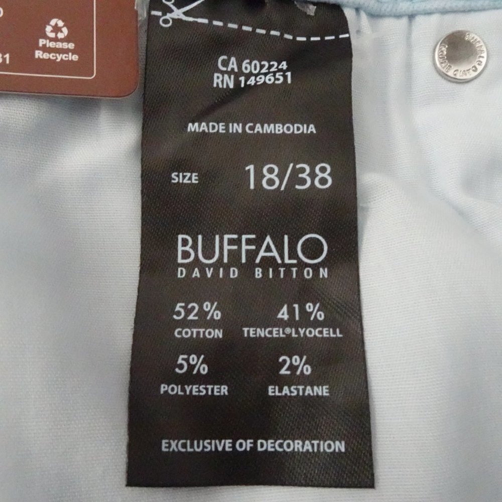 Buffalo David Bitton High Rise Jeans Women's Size 18 Blue Stretch - Picture 8 of 9